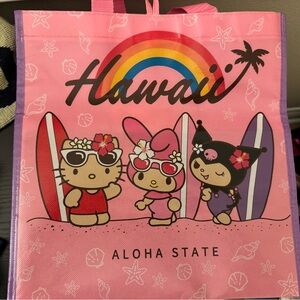 Pink Hawaii Tote Bag